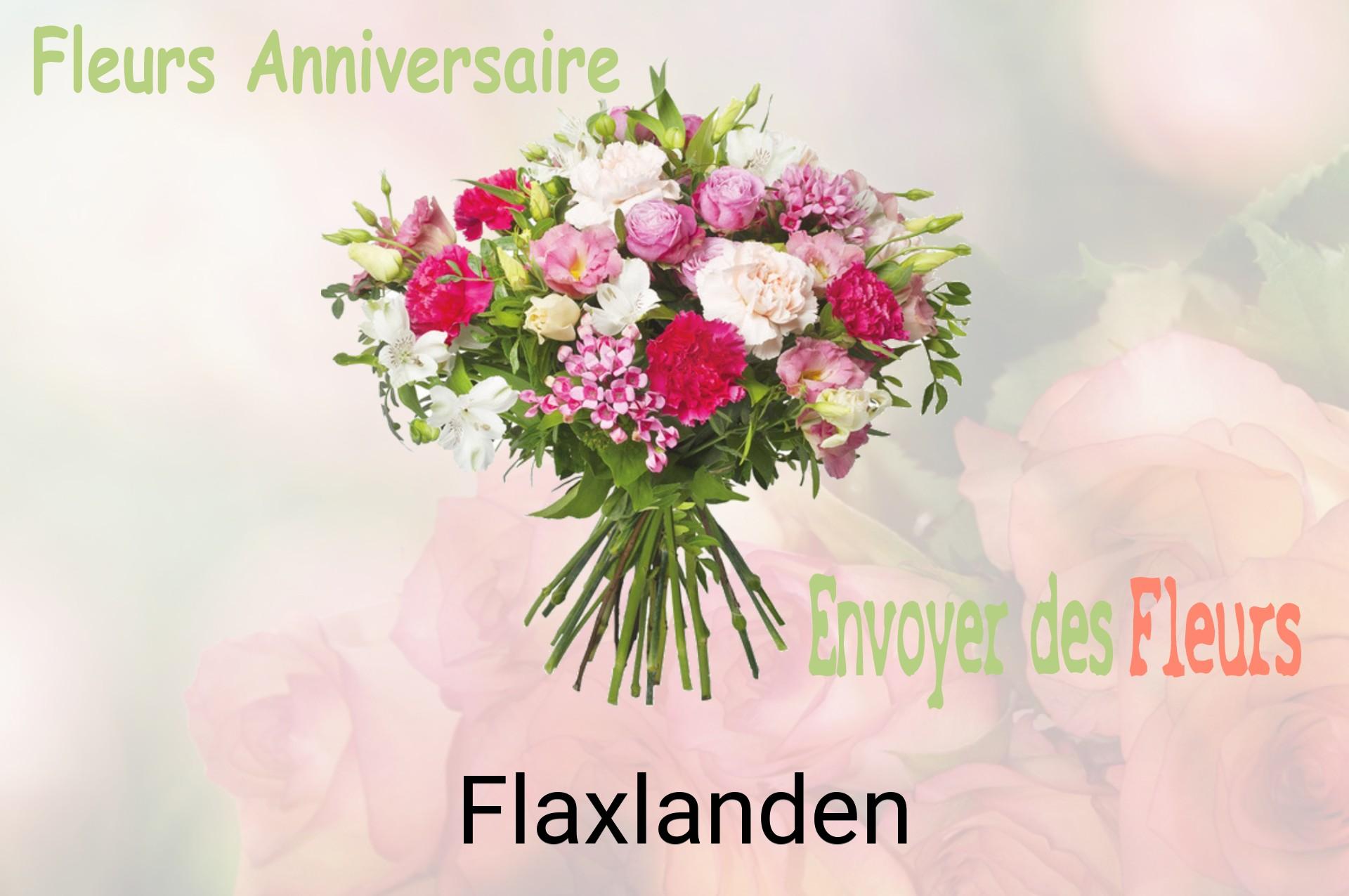 Bouquet de fleurs d’anniversaire livré à Flaxlanden